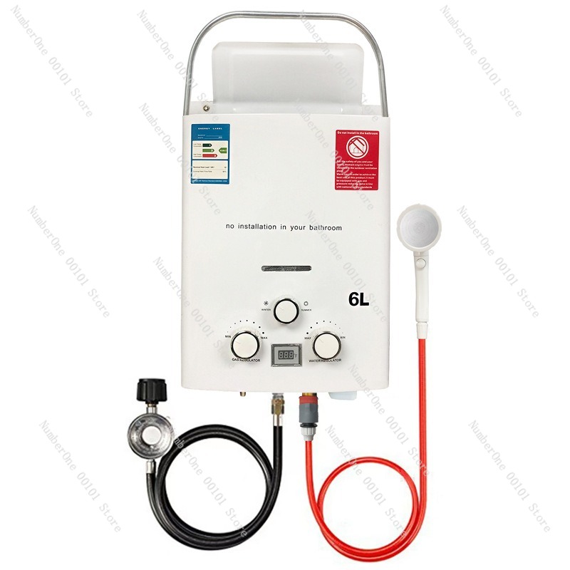 프로판 LPG 가스 무탱크 온수기 6L 야외 캠핑용 즉 - Outdoor Camping Water Heater 리뷰 및 가격