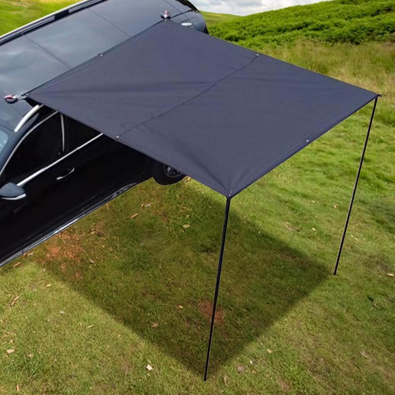 차량용 루프랙 차양막, 폴, 로프, 못 포함된 차량용  - Waterproof Tarp Shelter 리뷰 및 가격