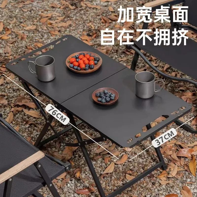 접이식 휴대용 캠핑 테이블 스테인리스 스틸 야외 식탁  - Outdoor Camping Table Foldable 리뷰 및 가격