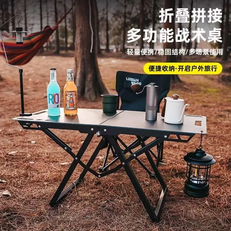 접이식 휴대용 캠핑 테이블 스테인리스 스틸 야외 식탁  - Outdoor Camping Table Foldable 리뷰 및 가격
