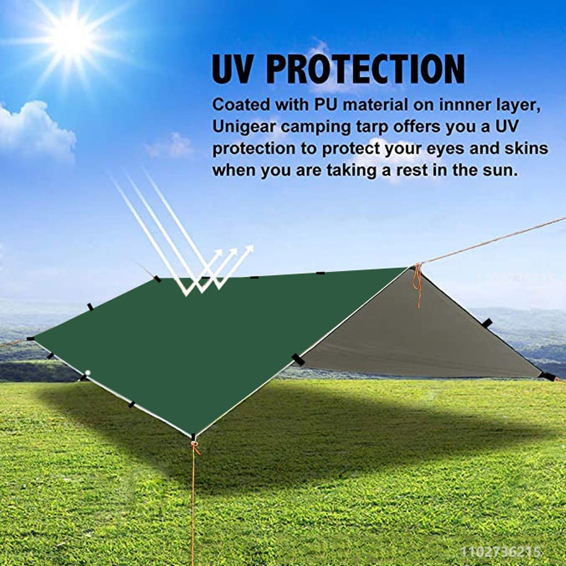 타프 서바이벌 태양 쉘터 쉐이드 캐노피, 야외 배낭 여 - Waterproof Tarp Shelter 리뷰 및 가격