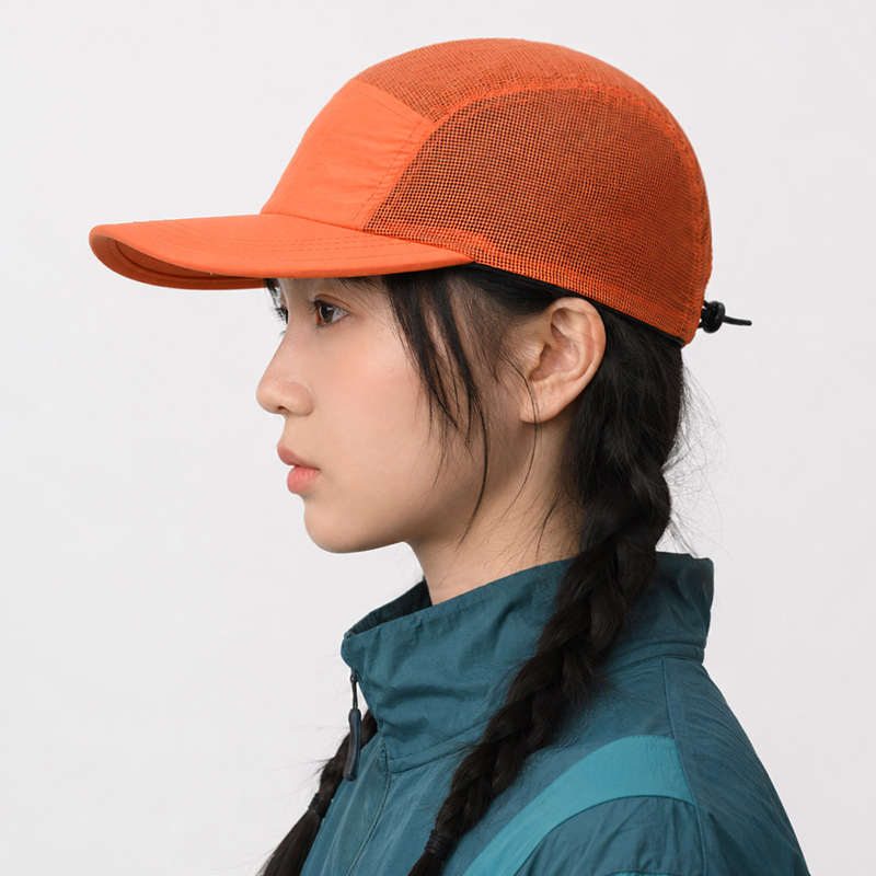 커스텀 프린트 로고 솔리드 컬러 야구 모자 여름 메쉬  - Outdoor Camping Logo 리뷰 및 가격