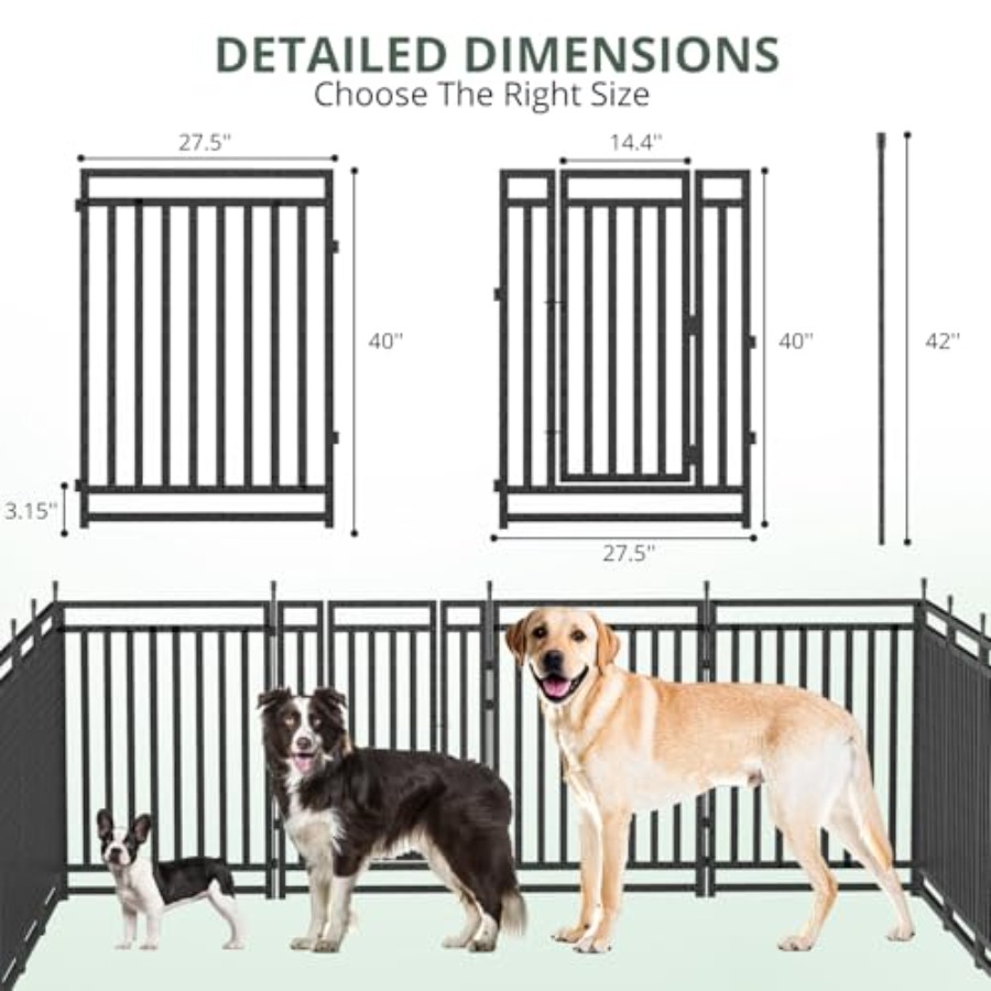 휴대용 강아지 플레이펜/개집 (RV 캠핑용, 블랙-실버 - Outdoor Camping Dog Kennel 리뷰 및 가격