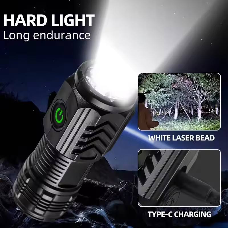 슈퍼 밝은 미니 LED 손전등 토치 충전식 낚시 조명  - Outdoor Camping Adventure 리뷰 및 가격