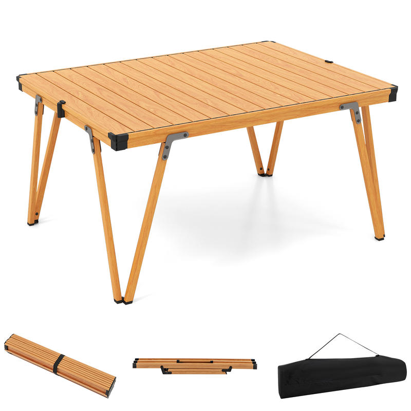 단일 접이식 피크닉 테이블 93 x 70cm 캠핑 테이 - Outdoor Camping Table Foldable 리뷰 및 가격
