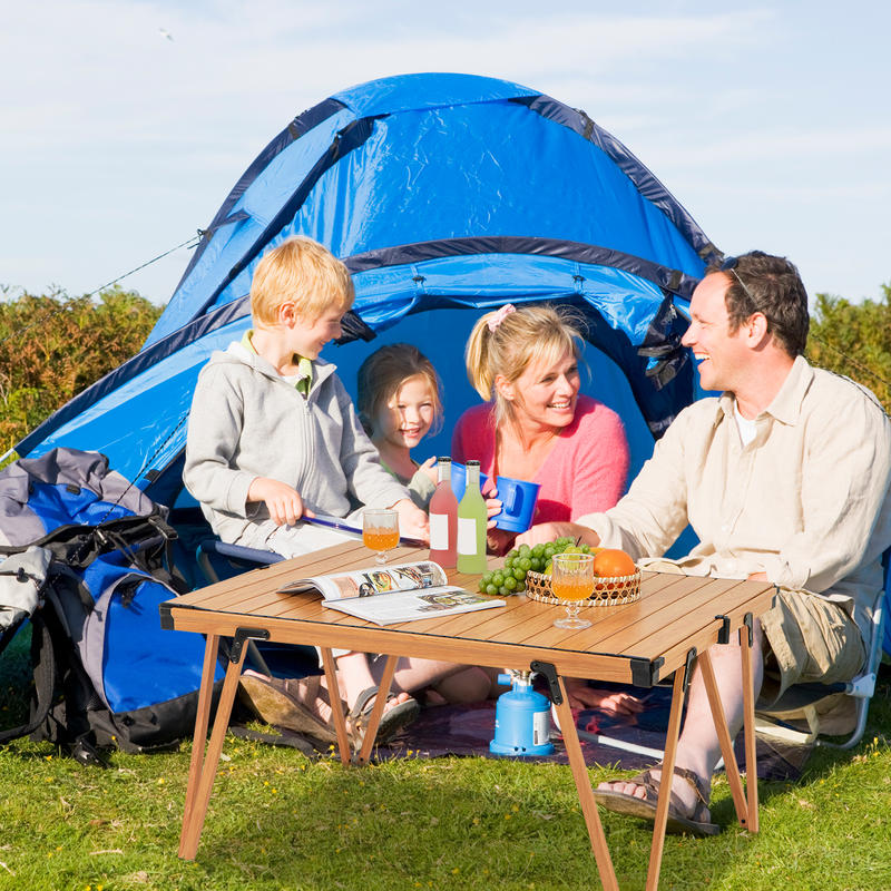 단일 접이식 피크닉 테이블 93 x 70cm 캠핑 테이 - Outdoor Camping Table Foldable 리뷰 및 가격